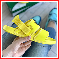 Босоножки женские Puma Sandals yellow / сандалии Пума сандалс желтые