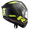 МОТОШОЛОМ ЗАКРИТИЙ LS2 FF805 THUNDER C RACING1 КОЛІР MATT H-V YELLOW, фото 4