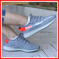 Кроссовки женские и мужские Adidas Yeezy Boost 350 gray / Адидас Изи буст 350 серые