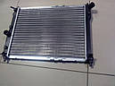 Радіатор охолодження Lanos без кондиціонера, 96351263, Vortex, фото 3