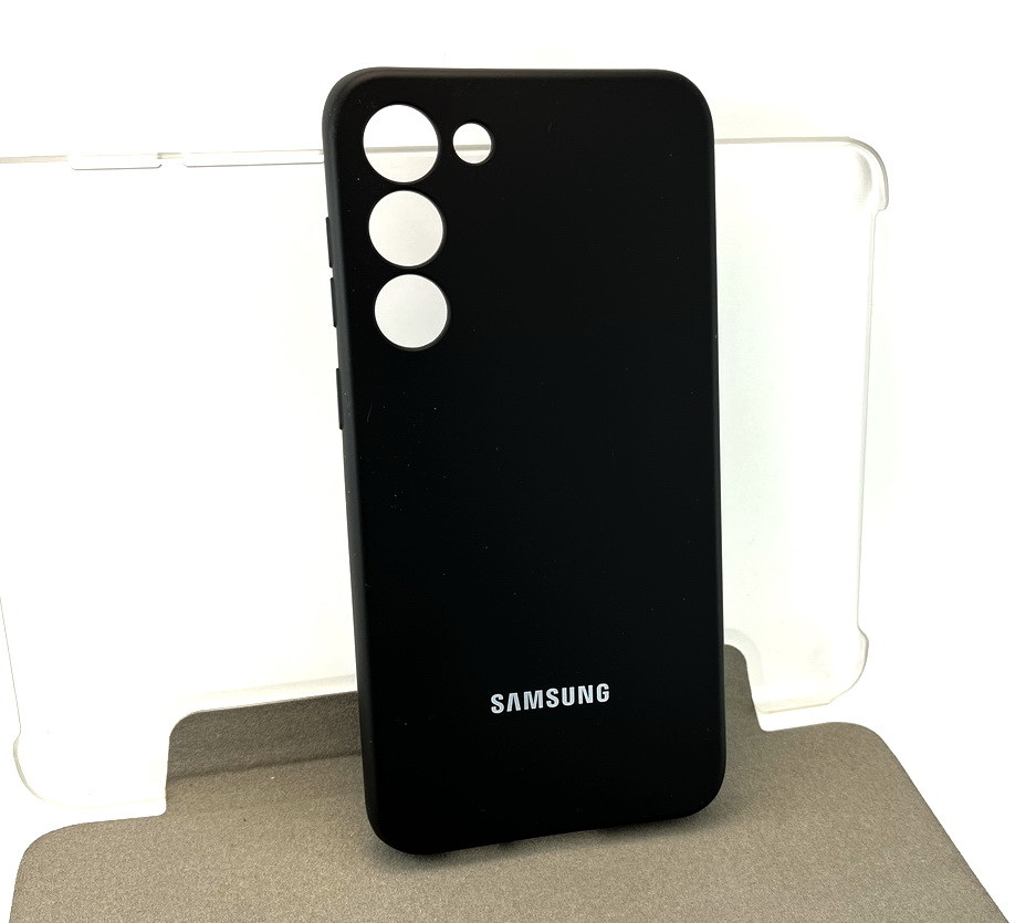 Чохол на Samsung Galaxy S23 Plus (SM-S916) накладка бампер Silicone Case Full силіконовий чорний