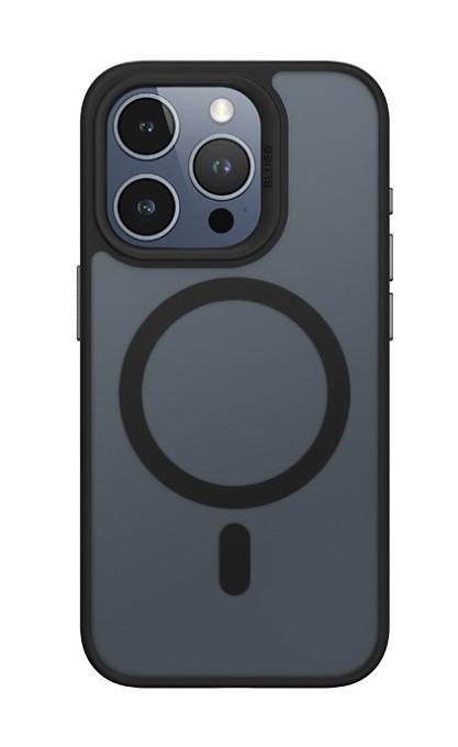Накладка Blueo Frosted Anti-Drop Case for iPhone 15 with MagSafe Black (BK5934-I15BK)