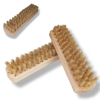 Щітка для взуття натуральна щетина 16 см*4 см