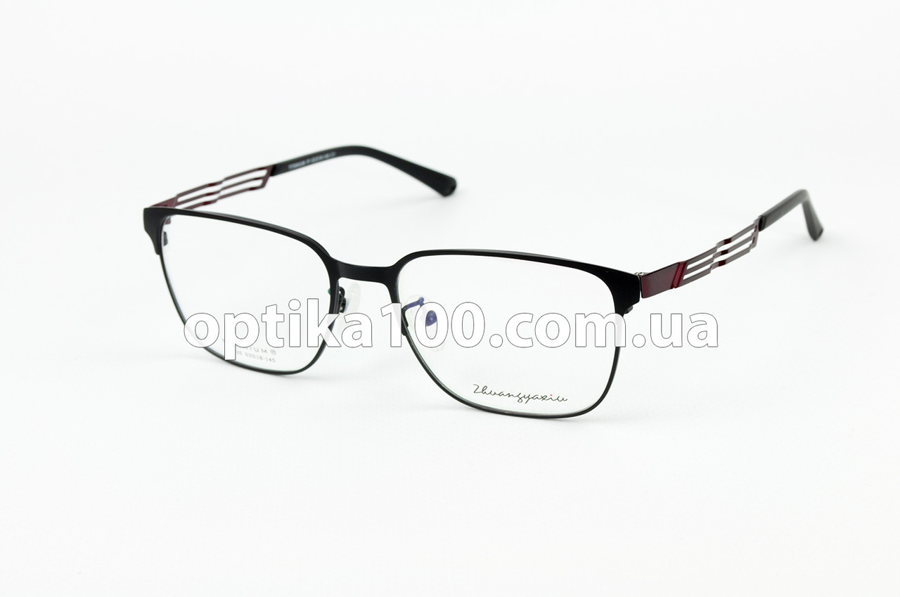 Легка титанова жіноча оправа для окулярів для зору з гнучкими дужками та повітряними носоупорами