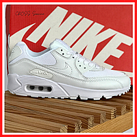 Кроссовки женские и мужские Nike Air Max 90 white / Найк аир макс 90 белые