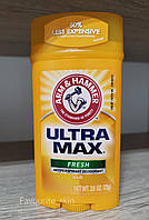 Arm & Hammer, UltraMax, твердий дезодорант-антиперспірант для чоловіків, зі свіжим ароматом, 73 г (2,6 унції)