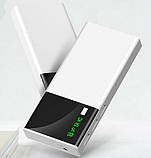 Повербанк LED Lighting Power Bank X9 20000 mAh Зовнішній акумулятор Портативна зарядка, фото 5