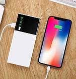 Повербанк LED Lighting Power Bank X9 20000 mAh Зовнішній акумулятор Портативна зарядка, фото 9