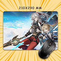 Килимок для мишки Honkai Star Rail 210 х 290 мм 006