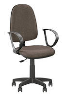 Компьютерное офисное кресло для персонала Юпитер Jupiter GTP PL56 C-24 коричневый Новый Стиль (IM)
