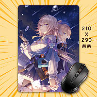 Килимок для мишки Honkai Star Rail 210 х 290 мм 013