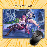 Килимок для мишки Honkai Star Rail 210 х 290 мм 014