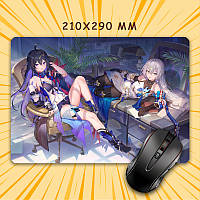 Килимок для мишки Honkai Star Rail 210 х 290 мм 019