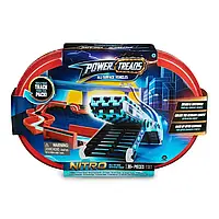 Трек машини всюдиходи WowWee Power Treads. Ігровий набір Nitro Stunt Pack 30+ складових