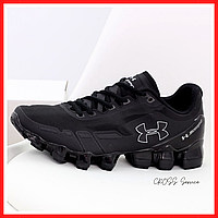 Кроссовки мужские Under Armour Scorpio black white / Андер Армор Скорпио черные с белым 40