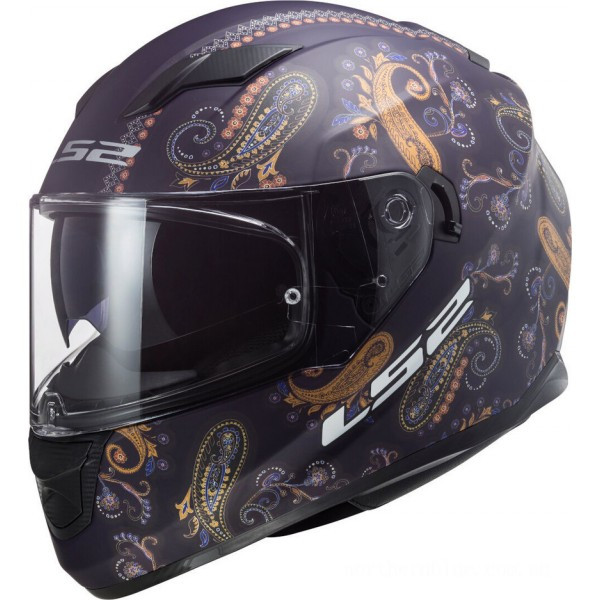 МОТОШОЛОМ ЗАКРИТИЙ LS2 FF320 STREAM EVO PASLY КОЛІР MATT VIOLET