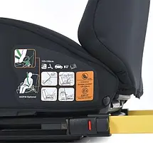 Автокрісло бустер El Camino ME 1112 i-GO Anthracite (Isofix, група III, від 4 до 12 років), фото 5
