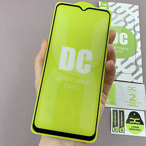 Захисне скло 5D DC для Samsung Galaxy A14 скло на екран самсунг а14 чорне l0c