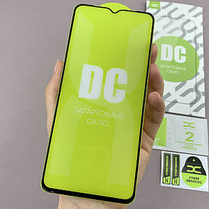 Захисне скло 5D DC для Tecno Spark 9 скло на екран техно спарк 9 чорне l0c