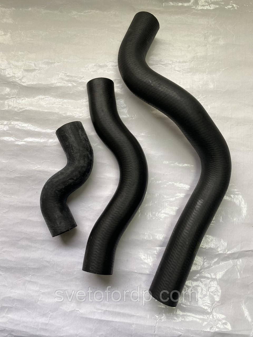 Патрубок радіатора Lanos (3 шт.) (без кондиціонера), фото 1