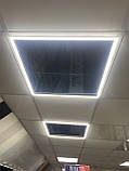 Стельовий світлодіодний АРТ світильник панель(рамка) 48w 6400k ONE LED 60х60, фото 3
