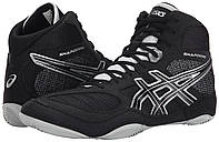 Борцовки ASICS Snapdown Wrestling Shoe Black/Silver 37.5 размер