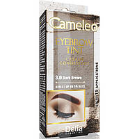 Крем краска для бровей Delia Eyebrow Expert Cameleo 3.0 Dark Brown, 15 мл