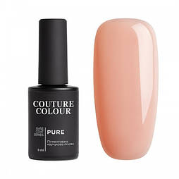 База для нігтів камуфлююча каучукова Couture Colour Pure Base Coat 05, нюдовий, 9 мл