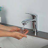 Змішувач для умивальника Frap F1075, фото 2