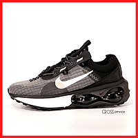 Кроссовки мужские и женские Nike Air Max 2021 black / Найк аир макс 2021 черные