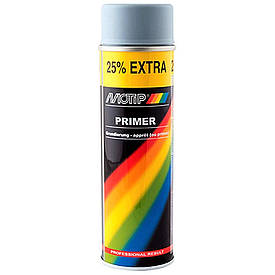 Акриловий ґрунт спрей сірий Motip Primer Spray Grey 500мл