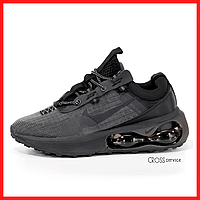 Кроссовки мужские и женские Nike Air Max 2021 black / Найк аир макс 2021 черные