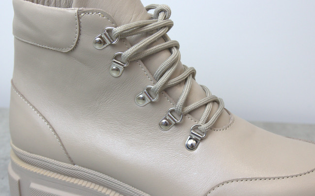 Кавові напівчеревики шкіряні на байці демісезонне жіноче взуття великих розмірів 40 44 Gerda Latte BS 2021497112 Кавові напівчеревики шкіряні на байці демісезонне жіноче взуття великих розмірів 40 44 Gerda Latte BS 2021497112