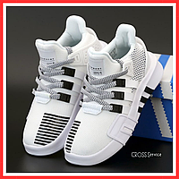 Кроссовки мужские Adidas Equipment white / Адидас Еквипмент белые высокие