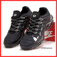 Кроссовки женские и мужские Nike air max TN+ Terrascape black / Найк аир макс ТН+ плюс черные