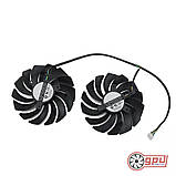 Вентилятор для MSI GeForce GTX 1070/1080 ARMOR • 95 мм • 4-pin • Заміна кулера GPU, фото 4