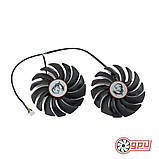 Вентилятор для MSI GeForce GTX 1070/1080 ARMOR • 95 мм • 4-pin • Заміна кулера GPU, фото 5