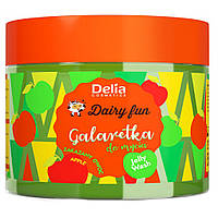 Желе для мытья тела Delia Dairy Fun Яблоко, 350 мл