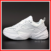 Кроссовки мужские и женские Nike M2K Tekno white / Найк м2к Текно белые