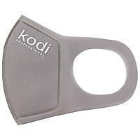 Двухслойная маска из неопрена без клапана Kodi 20095352, серая с логотипом Kodi Professional