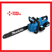 Аккумуляторная цепная пила Makita DUC406Z (40V, 6Ah). АКБ пила с бесключевой натяжкой цепи