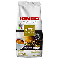 Кава в зернах Kimbo Aroma Gold 250 г Кімбо 100% Арабіка