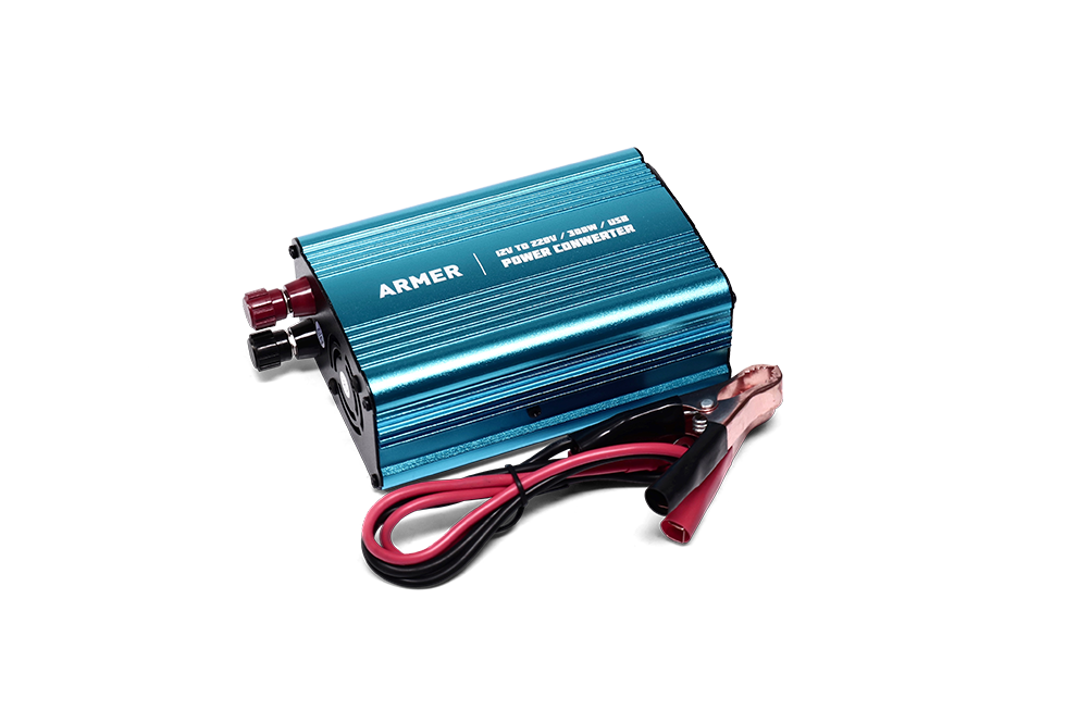 Перетворювач напруги 12V-220V/300W/USB/модифікована хвиля ARMER