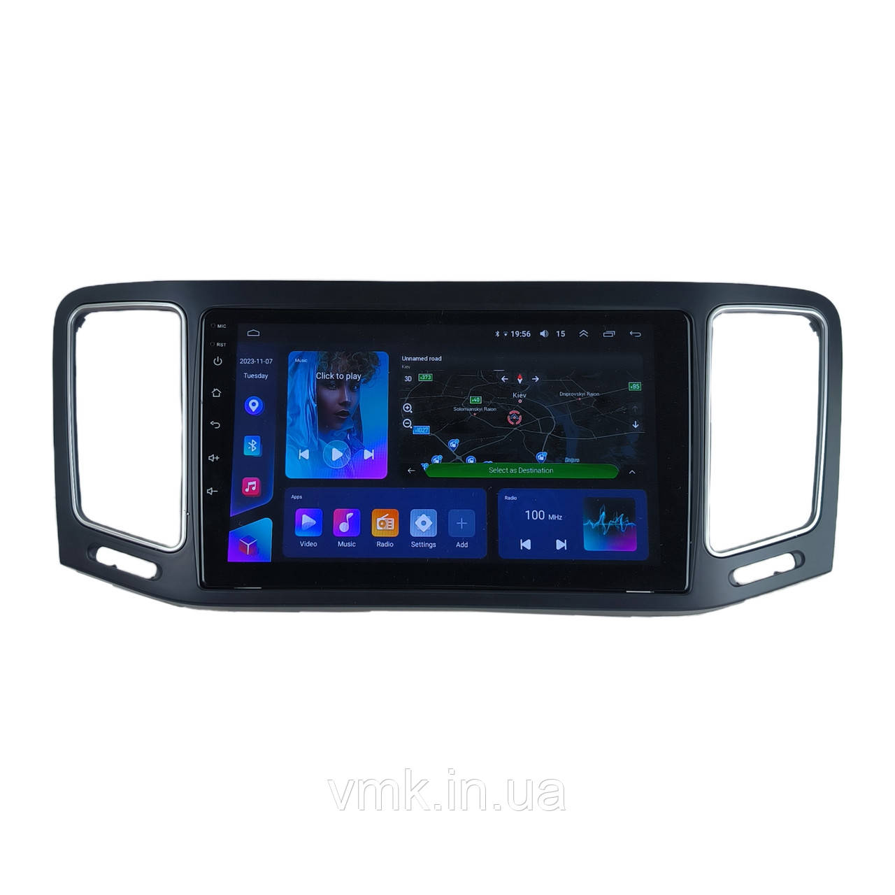 Штатна Магнітола Volkswagen Sharan 2012-2018 4/64 8 ядер XYAuto 4G DSP CarPlay на Android, фото 1