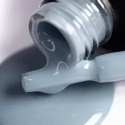 Гель лак PNB 308 Ніжний сіро-блакитний, 8 мл