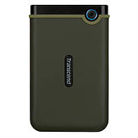 Зовнішній жорсткий диск Transcend StoreJet 25M3 1 TB (TS1TSJ25M3G) 2.5" USB 3.1 Black/Green