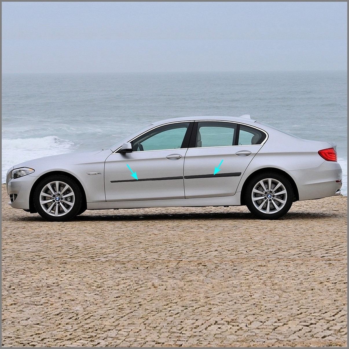 Молдинги на двері для BMW 5-series F10 / F11 2010-2017