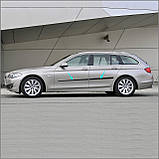 Молдинги на двері для BMW 5-series F10 / F11 2010-2017, фото 2