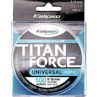 Леска Kalipso Titan Force Universal CL 100m 0.18mm