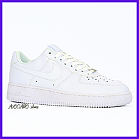 Кросівки жіночі та чоловічі Nike Air Force 1 low classic white/Найк аїр Форс 1 білі